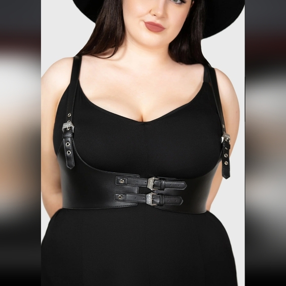 Killstar Black Harness Belt - Picture 4 of 4